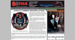 Desktop Screenshot of gorillahammers.com